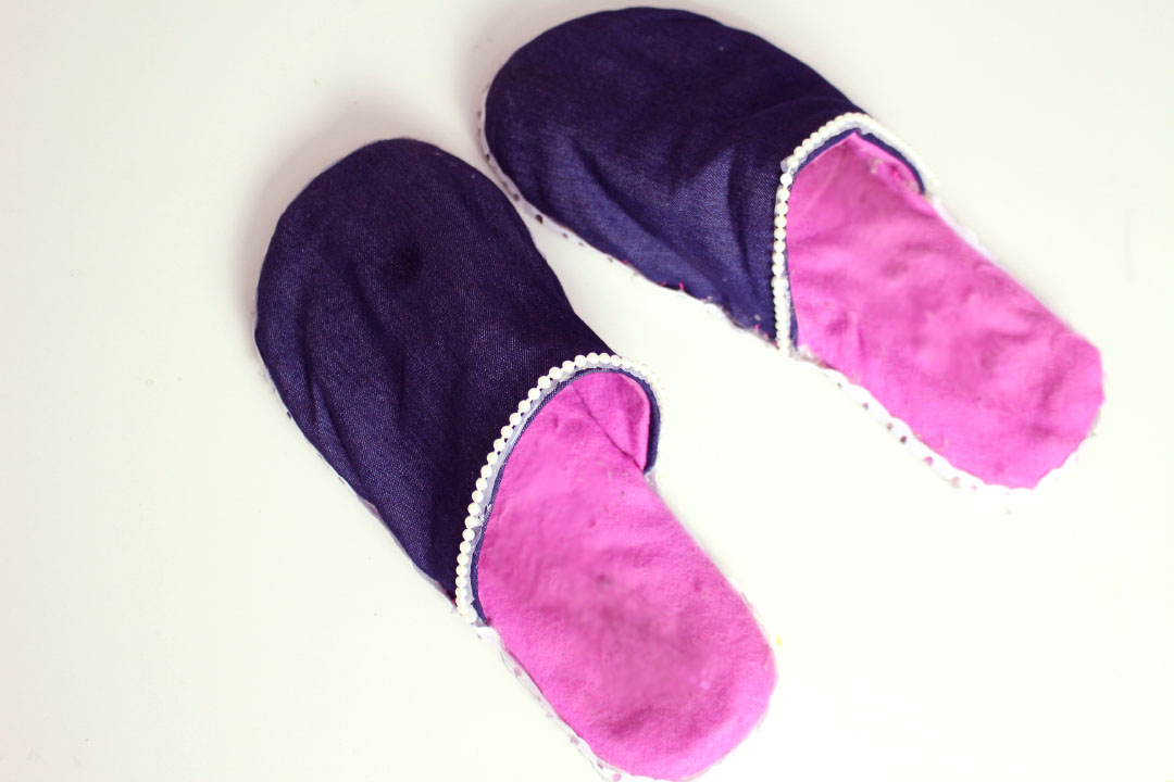 PANTUFAS DIY DE INVERNO