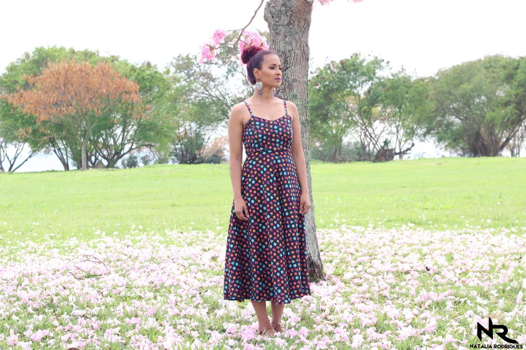 VESTIDO PRIMAVERA INSPIRADO NA GRIFE VALENTINO POR DAYSE COSTA