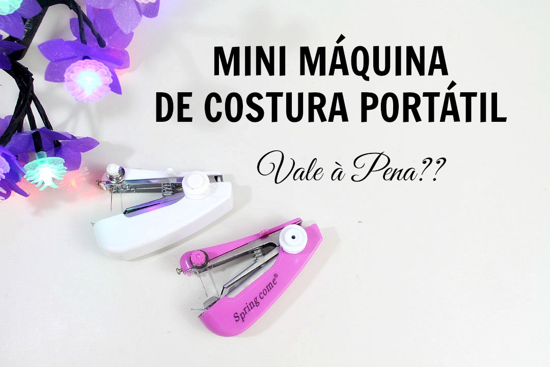 MINI MÁQUINA DE COSTURA PORTÁTIL