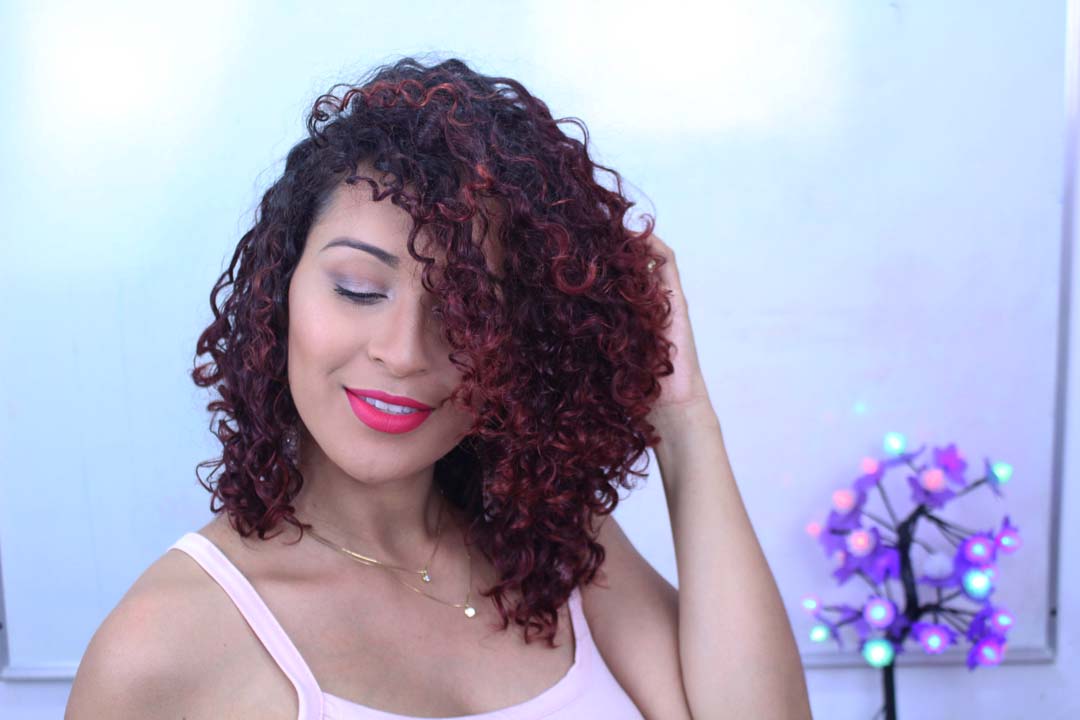 DAYSE COSTA,É DO BABADO,CREME DE HIDRATAÇÃO,EVELYN REGLY,EMBELLEZE,NOVE,CABELO CACHEADO,CURLY HAIR,CACHOS,RUIVA