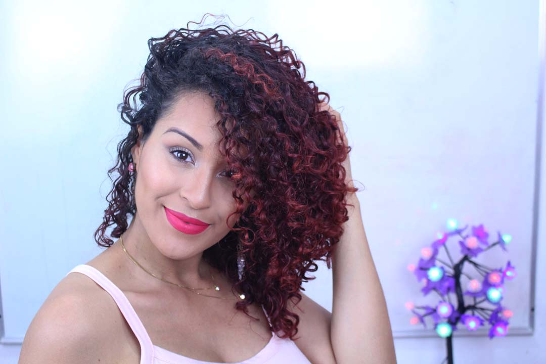 DAYSE COSTA,É DO BABADO,CREME DE HIDRATAÇÃO,EVELYN REGLY,EMBELLEZE,NOVE,CABELO CACHEADO,CURLY HAIR,CACHOS,RUIVA