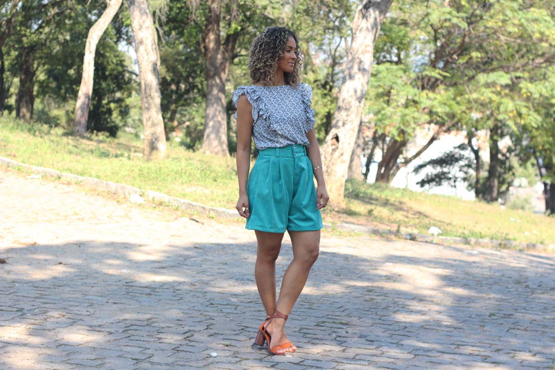 dayse costa, modelagem costura,short,alfaiataria feminina,cós anatômico,short com cósshort social