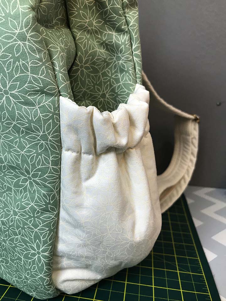 mochila de tecido impermeável
