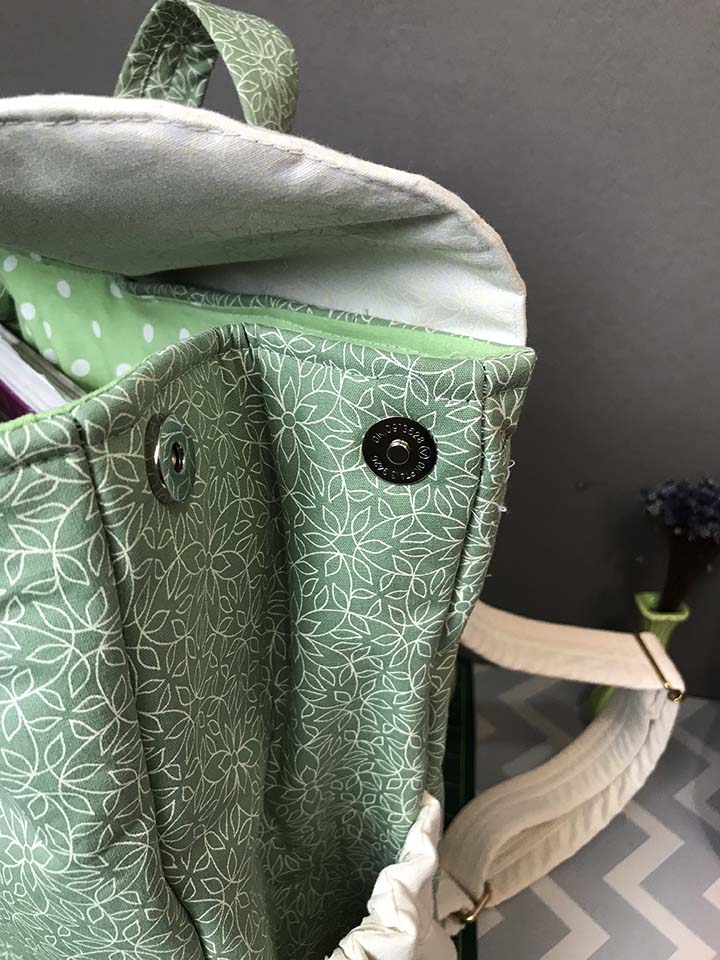 mochila de tecido impermeável